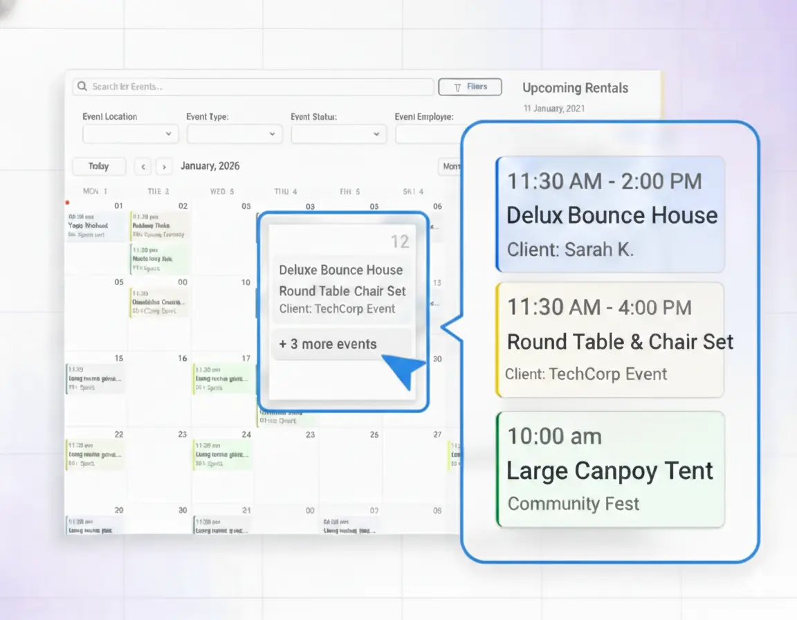 Event Calendar Dashboard